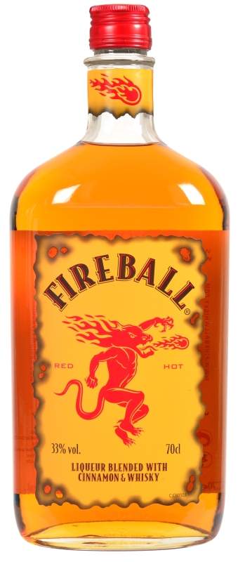 LICOR WHISKY FIREBALL 0,70 33G