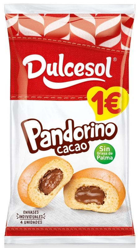 PANDORINO DULCESOL CACAO 135G 3U