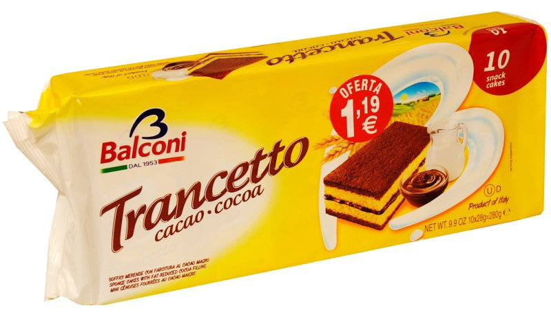 TRANCETTO CACAO BALCONI 280G