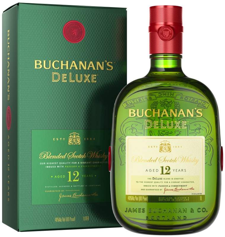 WHISKY BUCHANAN'S 12 AÑOS 1L 40G