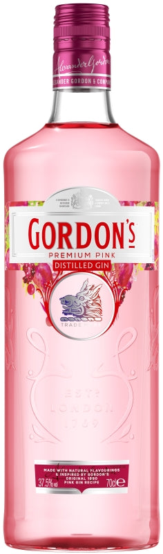 GINEBRA GORDON'S PINK 0,70 37,5G
