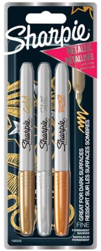 ROTULADOR PERMA SHARPIE METALIC 3U