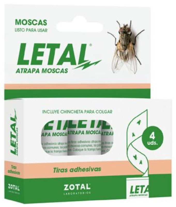 ADHESIVO INSECT LETAL MOSCAS 4U