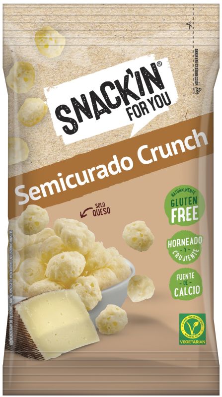 SNACK´IN FOR YOU 20G SEMICURADO