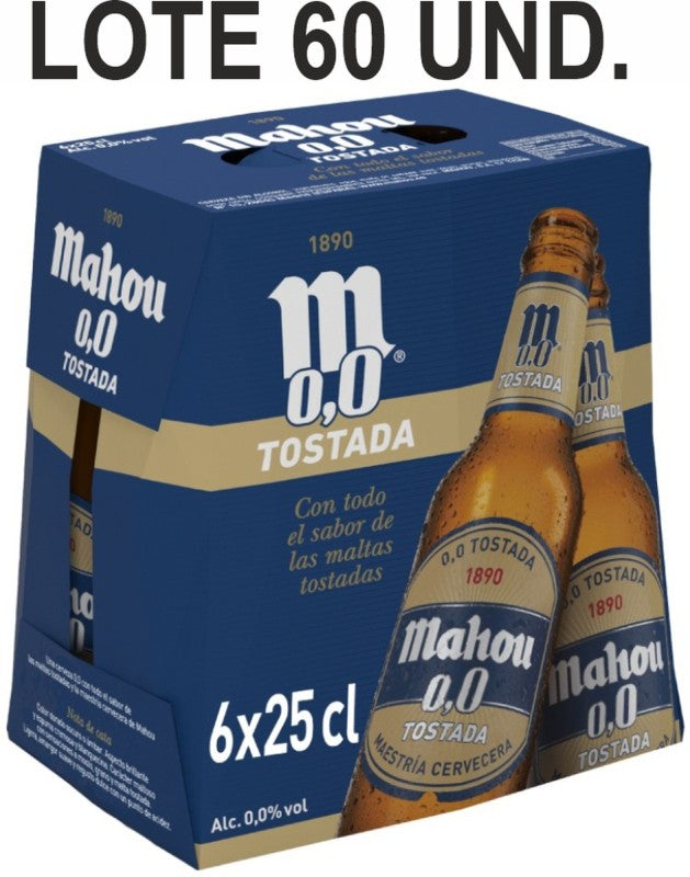 LOTE MAHOU PK6 0'0 TOST 60U 3765