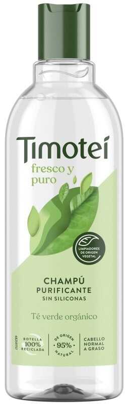 Timoteí Champú Limón Fresco Y Puro 400 ml