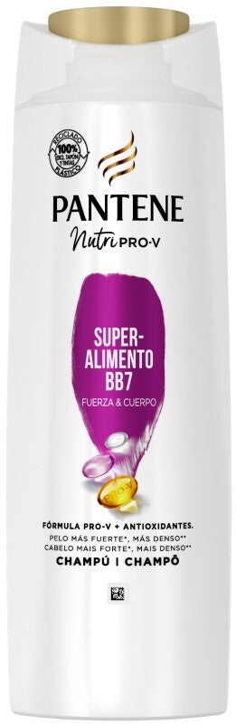 Pantene Champú Superalimento BB7 640 ml