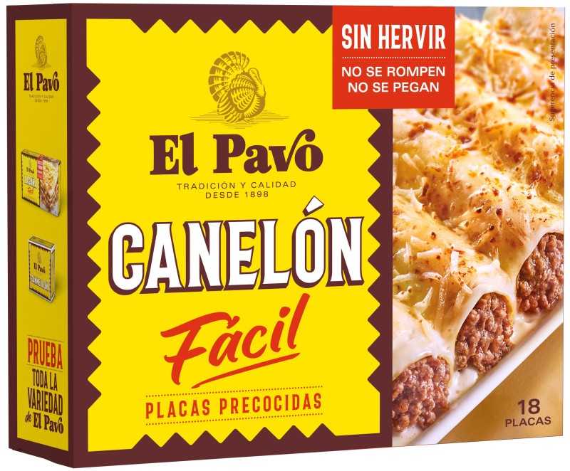 PLACAS CANELONES EL PAVO 130G PRECO