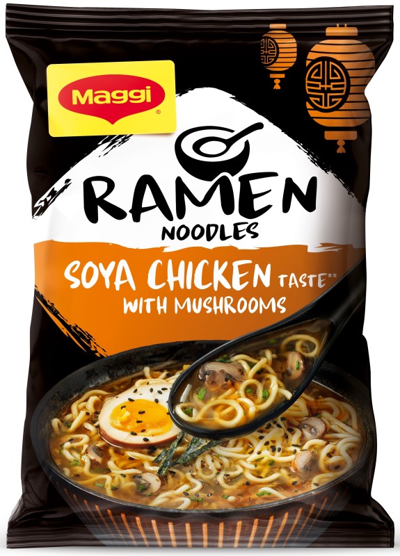 FIDEOS MAGGI RAMEN SOJA CHICKEN 90G