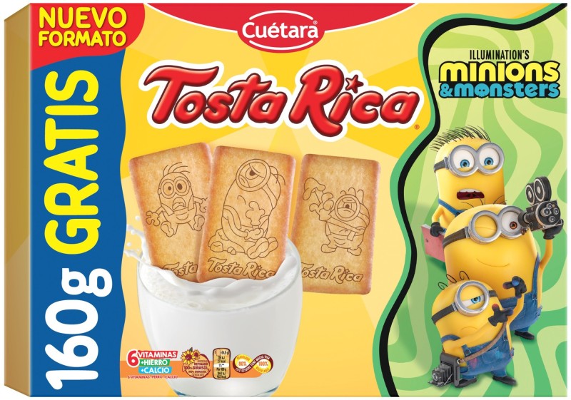GALLET CUETARA TOSTA RICA 760+160G