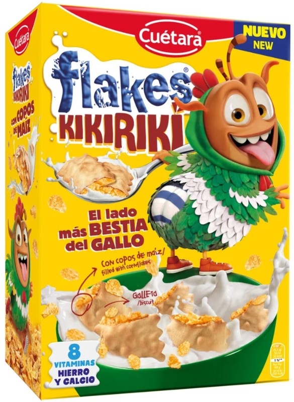 GALLET CUETARA FLAKES KIKIRIKI 575G