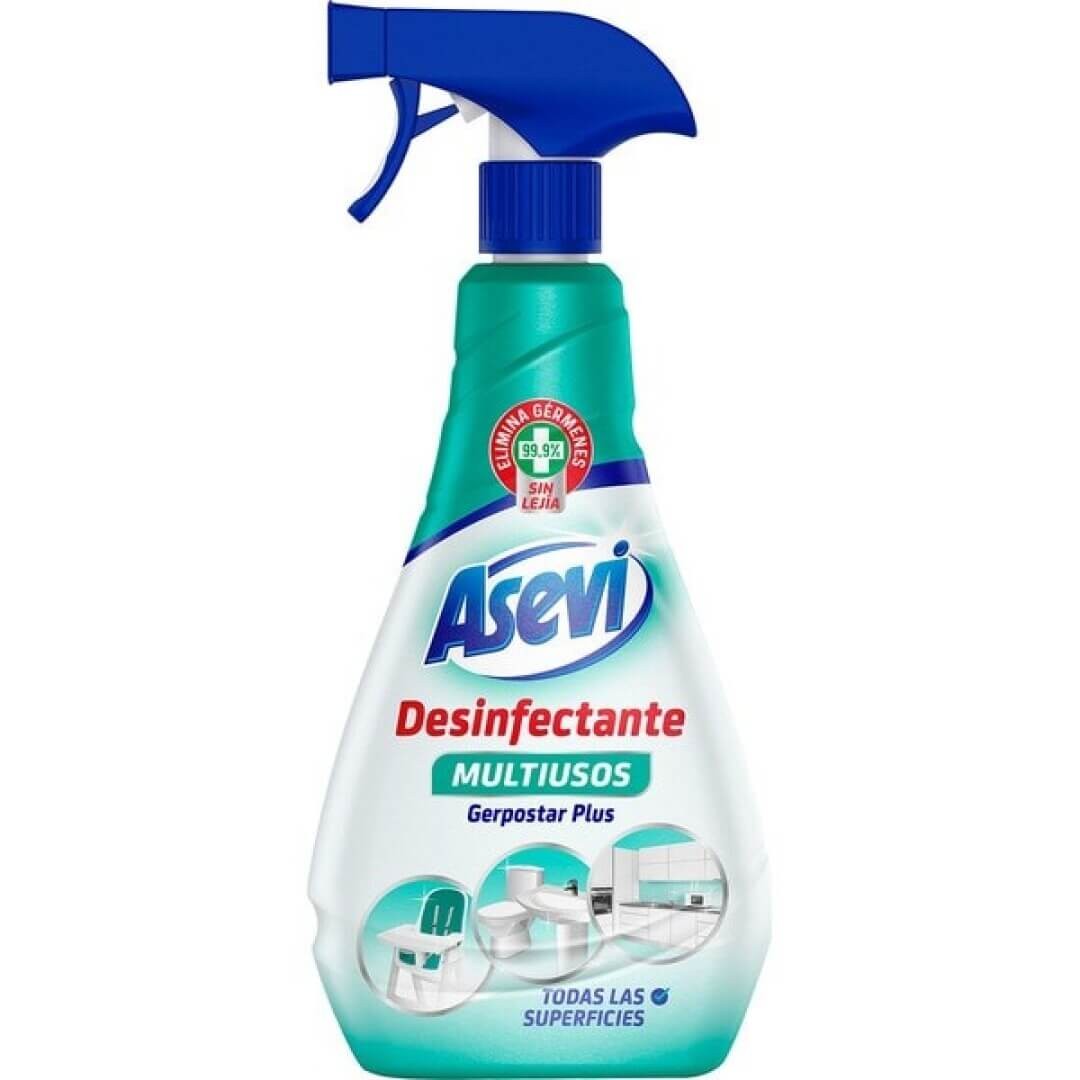 Asevi Desinfectante Multiusos Gerpostar Pistola 750 ml