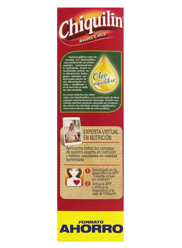 Artiach Chiquilín Galletas 875 gr