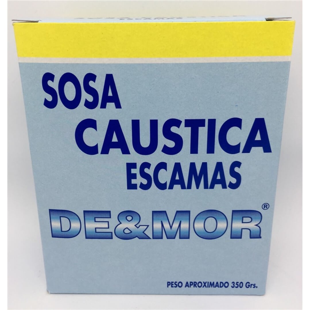 De & Mor Sosa Caustica Escamas 350 gr