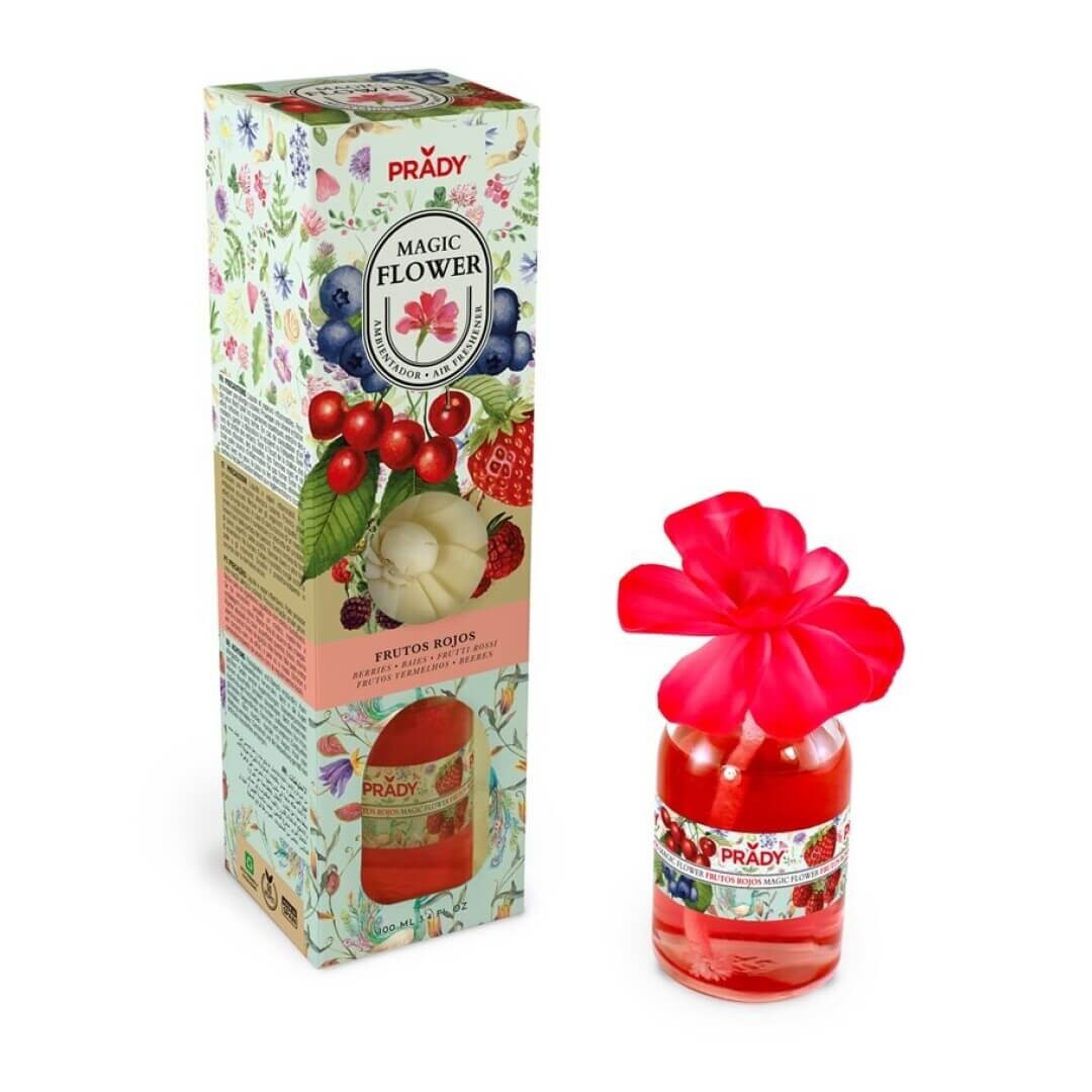 Prady Magic Flower Ambientador Mikado Magic Frutos Rojos 100 ml