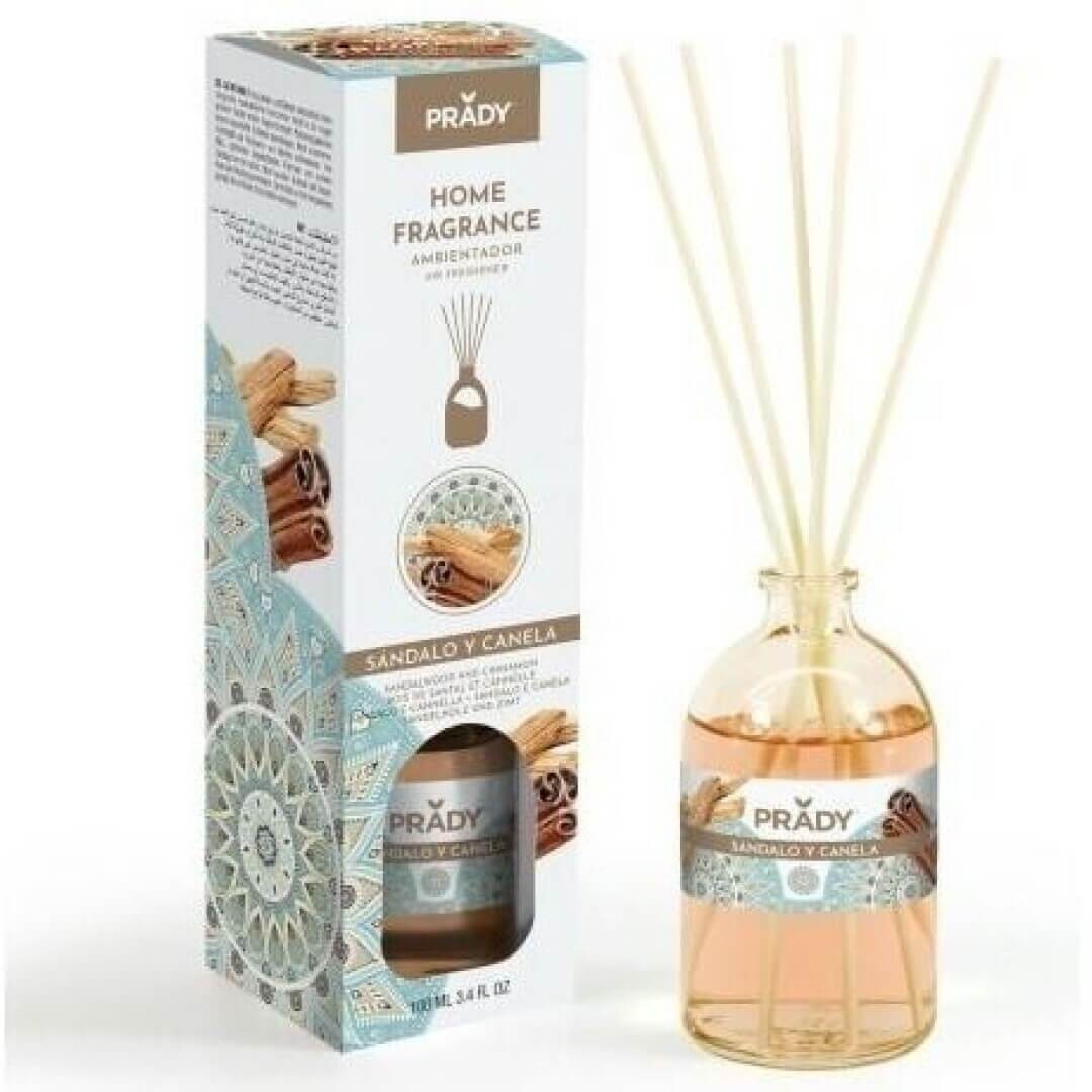 Prady Mikado Ambientador Sándalo y Canela 100 ml