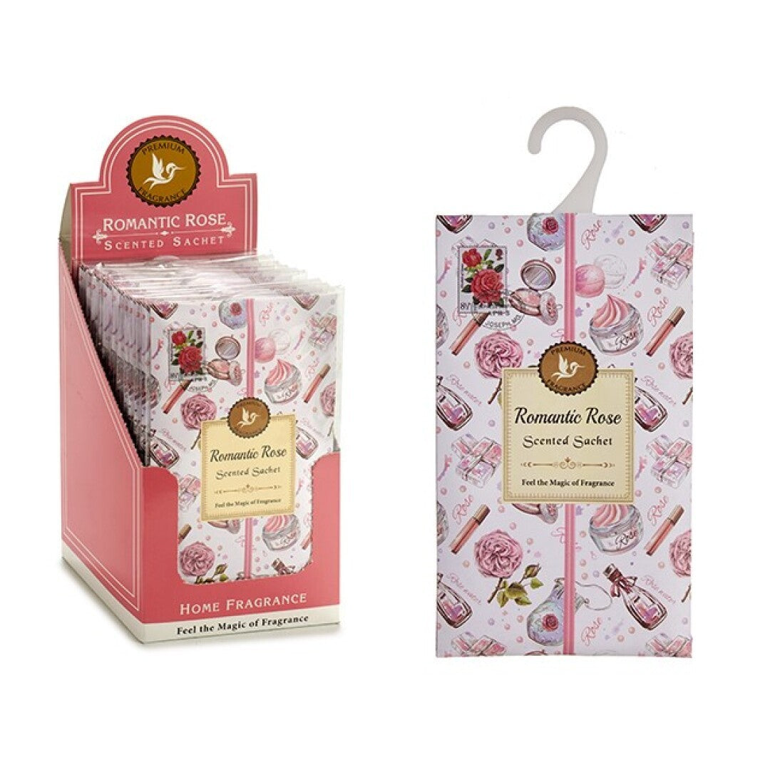 Scented Ambientador Sobre Aromático Percha Rosas 20 gr
