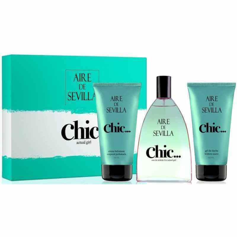 Aire De Sevilla Estuche Chic Vapo 150 Ml + Loción Corporal + Gel