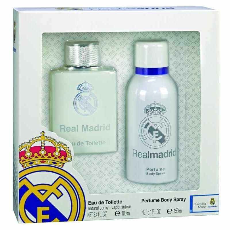 Real Madrid Estuche Eau de Toilette 150 ml + Body Spray 150 ml
