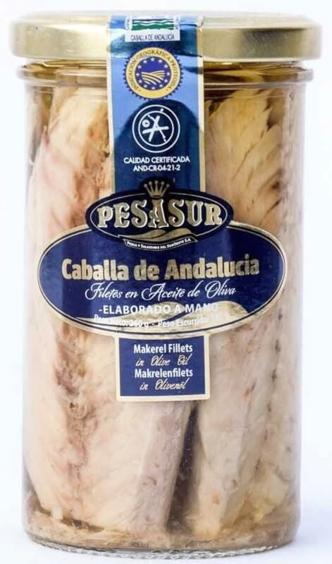Pesasur Filete Caballa Ac Ol 260 Gr