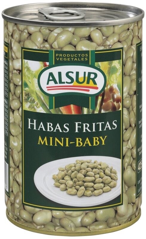 Alsur Habas Fritas Mini Baby 420 Gr