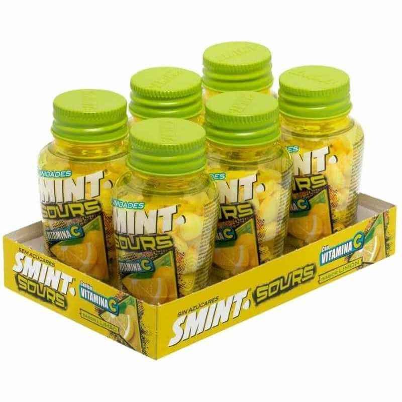 Smint Caramelos Sour Limón 49g