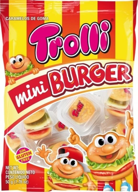 Trolli Miniburger 50 Gr