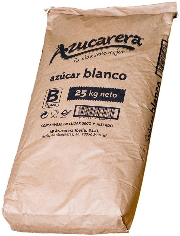 Azucarera Azúcar Blanco 25 Kg Neto