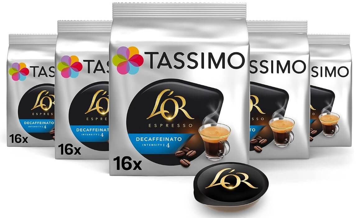 Tassimo L'OR Decaffeinato Pack 80 Cápsulas