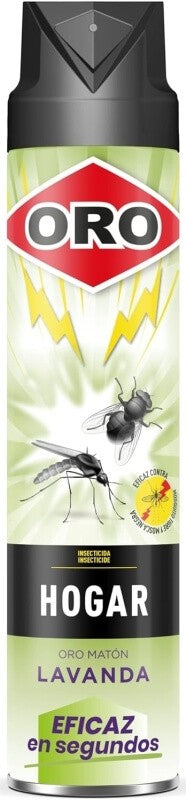 Oro Insecticida Hogar en Spray Lavanda 750 ml – Protección Eficaz y Aroma Fresco