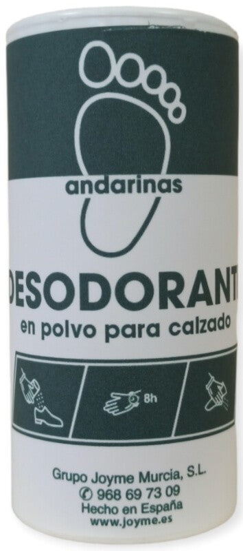 Andarinas Polvos Desodorante Pies 100G