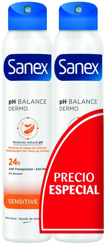 Sanex Ph Balance Dermo Sensitive 2 x 200 Vp