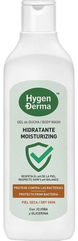 Hygenderma Gel de Ducha Hidratante para Piel Seca 700 ml - Protección y Cuidado Diario