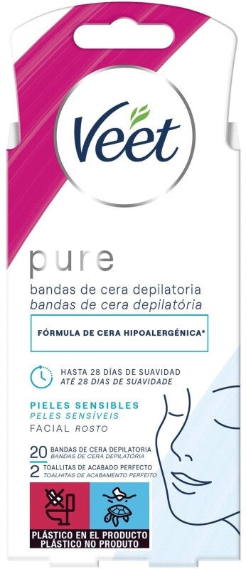 Veet Depil Bandas de Cera Depilatoria