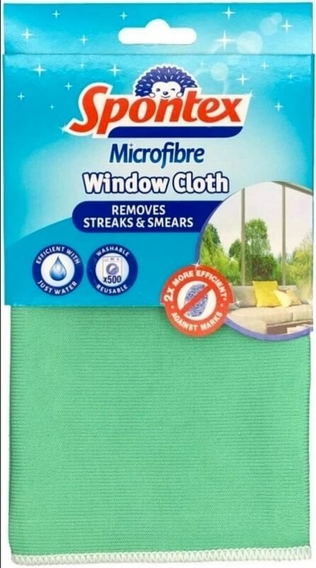 Spontex Microfibre Window Cloth Crist XXL