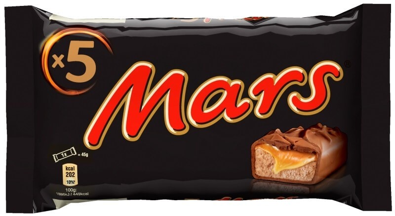 Mars Chocolatinas 45G PK5
