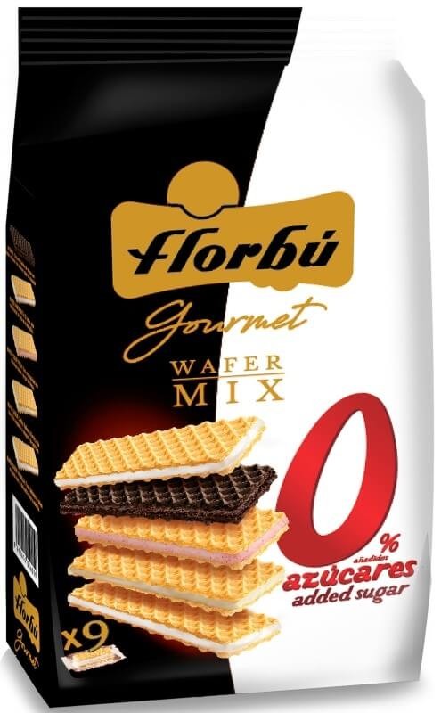 Florbú Wafer Mix 0% Azúcares 270 Gr