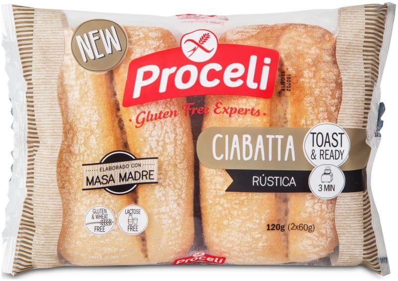 Proceli Cibatta Rusti Sin Gluten 120 Gr