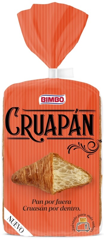 Bimbo Cruapán 380 g - Innovador Pan Cruasán para Desayunos y Meriendas