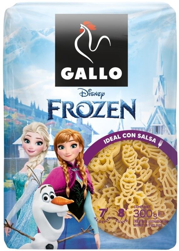Gallo Pasta Frozen 300G - Diversión y Sabor para los Más Pequeños