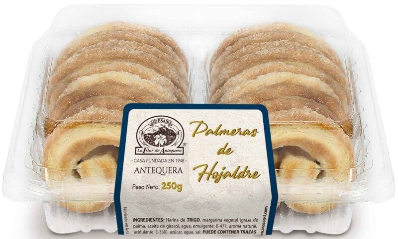 Antequera Palmeras de Hojaldre 250 Gr