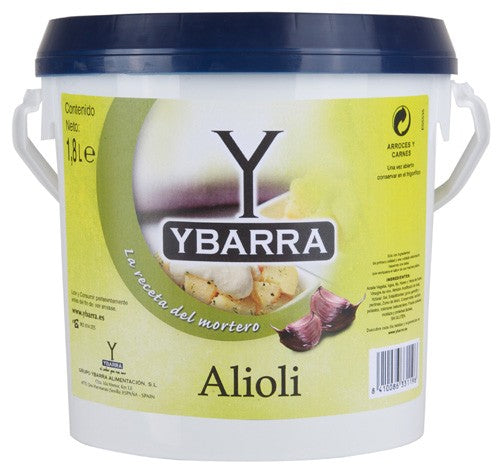 Ybarra Salsa Alioli 1,8L – Sabor Tradicional con el Toque Casero del Mortero