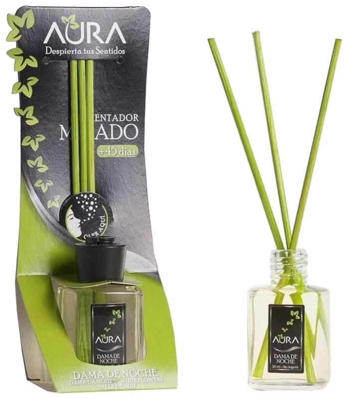 Aura Ambientador Varitas Dama Noche 30 ml - Fragancia Elegante y Duradera