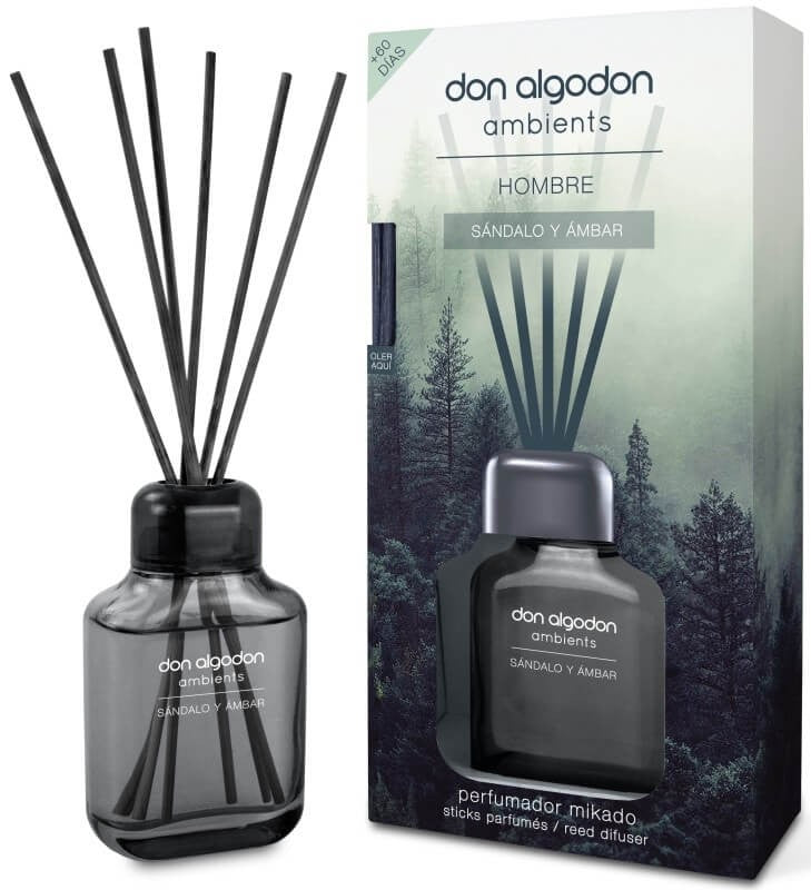 Don Algodon Ambientador Mikado Hombre Sand & Amb 65 Ml