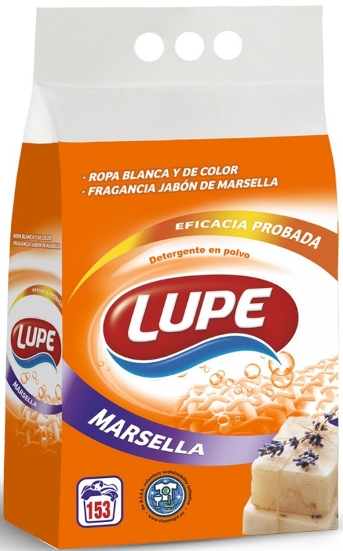 Lupe Detergente en Polvo Marsella 153D 10KG