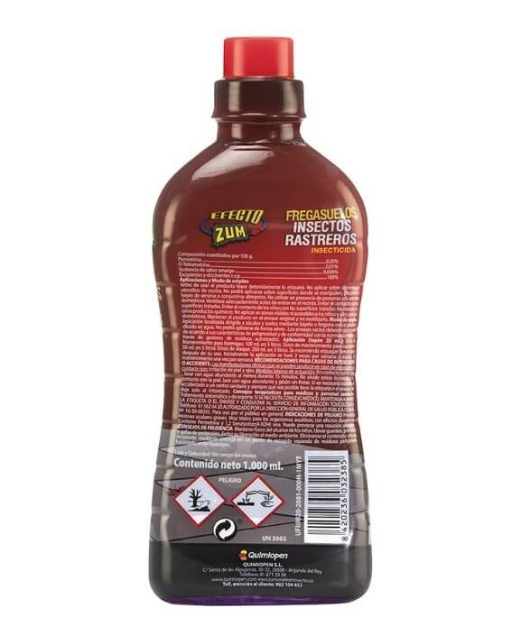 Zum Fregasuelos Insectos Rastreros Insecticida 1L