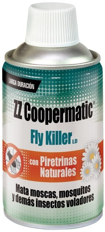 ZZ Coopermatic Fly Killer 250 ml - Protección Continua contra Mosquitos e Insectos Voladores