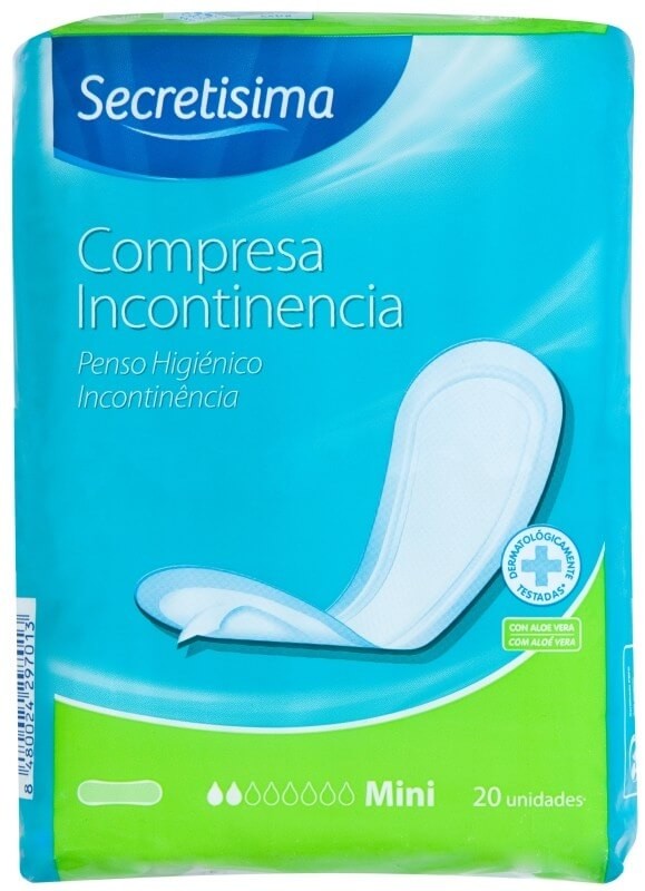 Secretisima Compresa Incontinencia Mini 20U