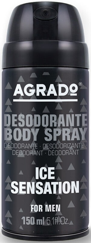 Agrado Desodorante Body Spray Ice Sensation For Men 150 Ml