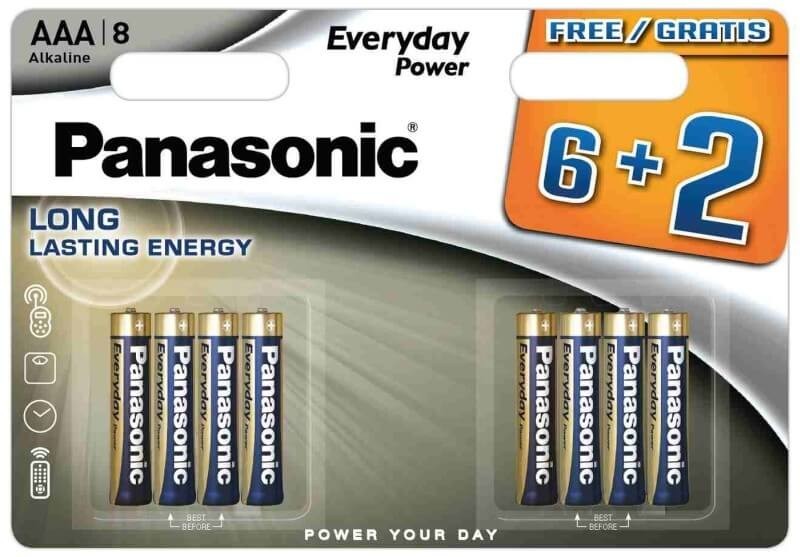 Panasonic Pila LR 3 B Eve Pow 8 Und